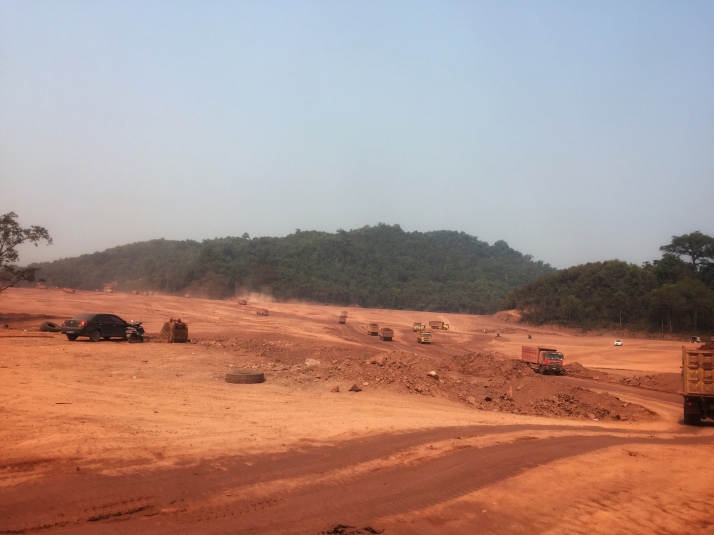 Construction in Laos
